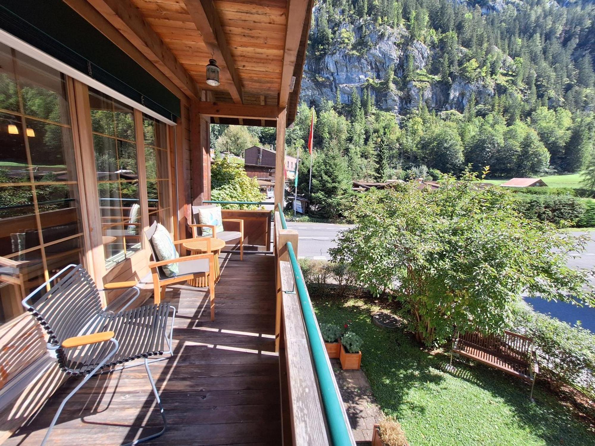 Luxury Family Apartment Lauterbrunnen Eksteriør billede